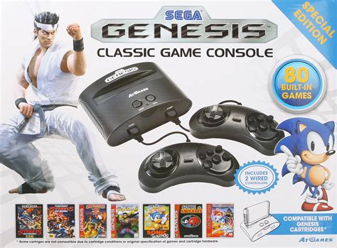 Sega Genesis Classic Game Console Deluxe