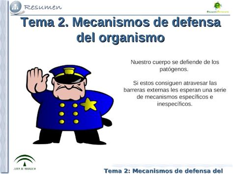 Ppt Tema 2 Mecanismos De Defensa Del Organismo Tema 2 Mecanismos De