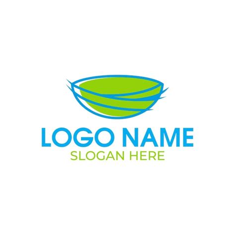 Premium Vector | Nest logo design