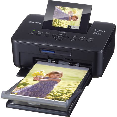 Canon Black Selphy Cp Compact Wireless Photo Printer B