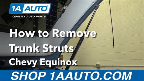 How To Replace Trunk Struts Chevy Equinox A Auto