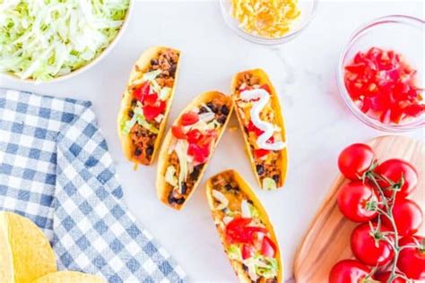 Baked Ground Chicken Tacos Recipe Get On My Plate