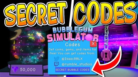 Roblox New Codes In Bubble Gum Simulator Working Youtube