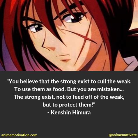 The Ultimate List Of Rurouni Kenshin Quotes For Anime Fans | Anime quotes inspirational, Rurouni ...