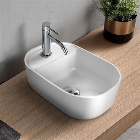 Cerastyle U Bathroom Sink Aqua Nameek S