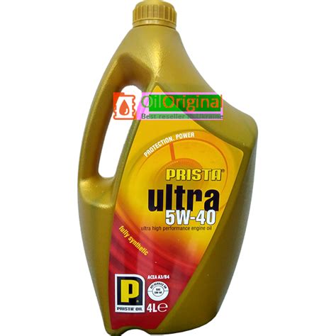 Моторное масло Prista Oil Ultra 5w40