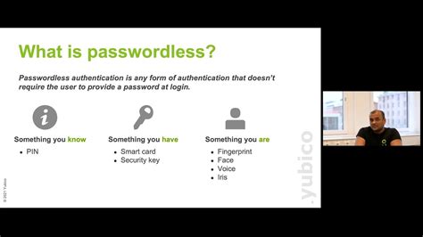 Enabling Strong Passwordless Authentication At Scale Od388 Youtube