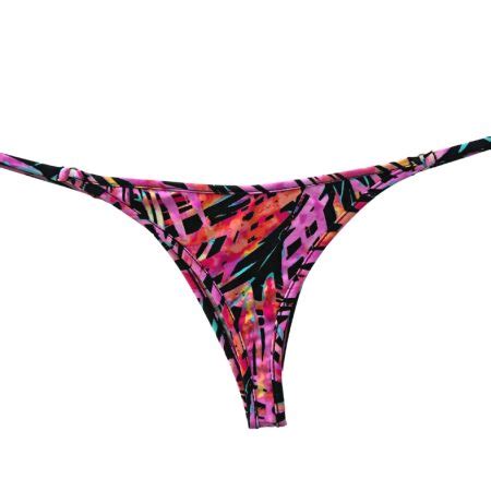 Flamingo Brazilian Bikini Bottom Micro Gigi