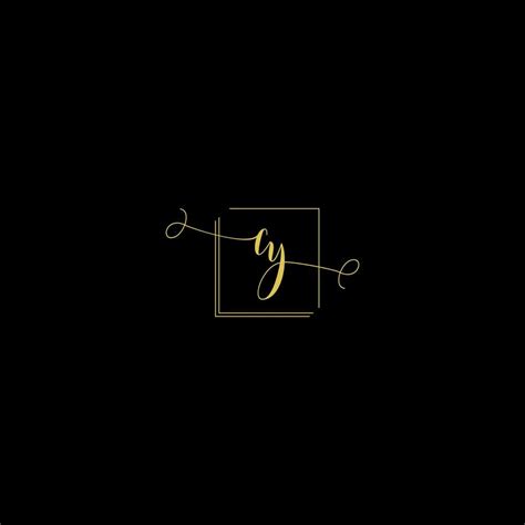CY creative modern letters logo design template 34811478 Vector Art at ...