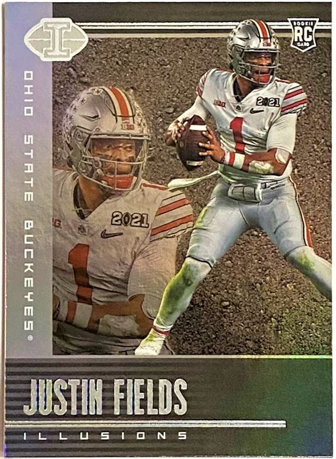 Justin Fields Panini Chronicles Illusions Draft Picks Football