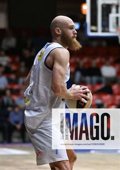 Aalst S Lazar Mutic Controls The Ball During A Basketball Match Between