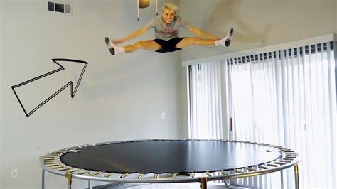 I Built A Trampoline Inside Of My Apartment YouTube