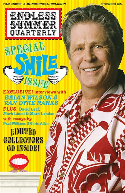 WINTER 2004, Issue #67: BRIAN WILSON – Presents SMiLE with collectible CD » Endless Summer Quarterly