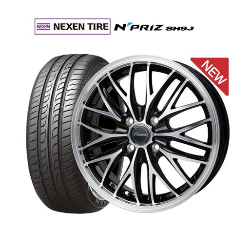 HOT STUFF サマータイヤ ホイール4本セット ホットスタッフ クロノス CH 113 NEXEN ネクセン N priz SH9J 165 55R14 カーポートマルゼン 通販
