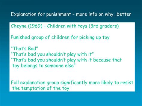 Ppt Punishment Powerpoint Presentation Free Download Id170523