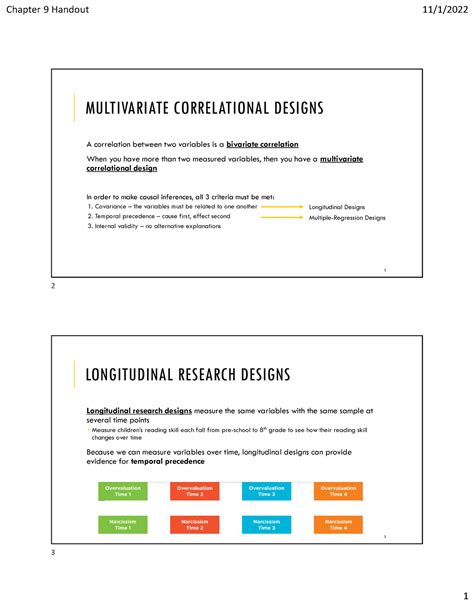 Chapter 9 Handout MULTIVARIATE CORRELATIONAL DESIGNS A Correlation