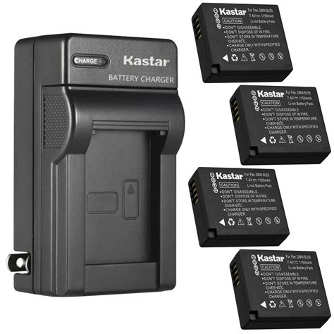 Kastar Pack Battery And Ac Wall Charger Replacement For Panasonic