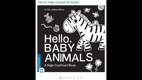 Hello Baby Animals High Contrast Books Kidsbookhouse Youtube