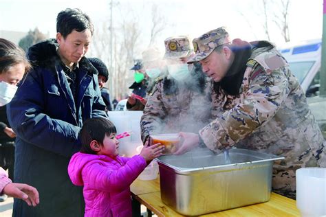 【众志成城 抗震救灾】暖胃又暖心！这份饺子饱含家国恩情 新闻中心 青海新闻网