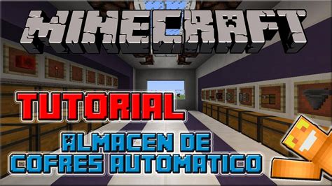 Tutorial Redstone Almacen De Cofres Automatico Minecraft Xbox