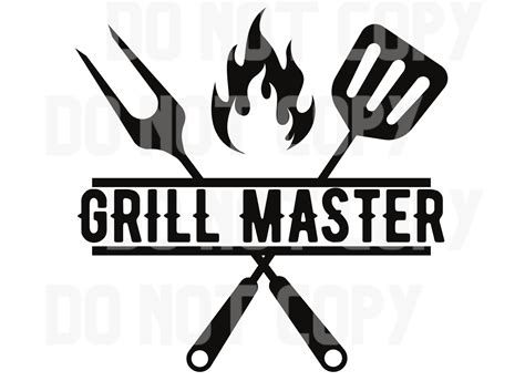 Grill Master Svg For Cricut Silhouette Etsy