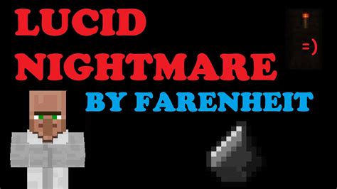 Lucid Nightmare Minecraft Horror Map Such A Cool Story Youtube