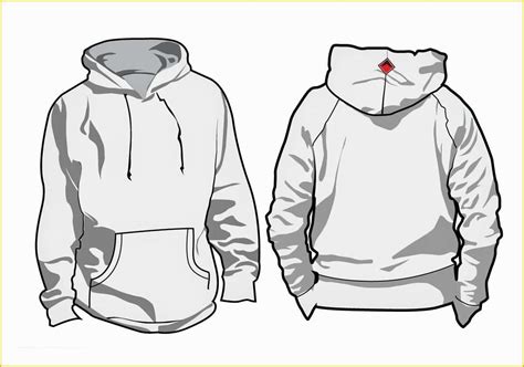 Hoodie Design Template Free Of Blank Tshirt Template Front Back Side In ...