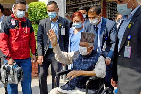 Nepal president taken to New Delhi for treatment via air ambulance ...