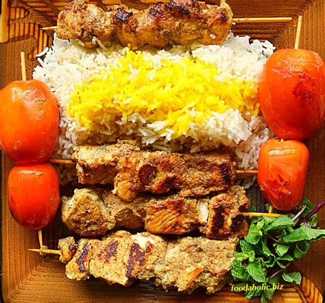 Joojeh Kabab Recipe Persian Grilled Chicken