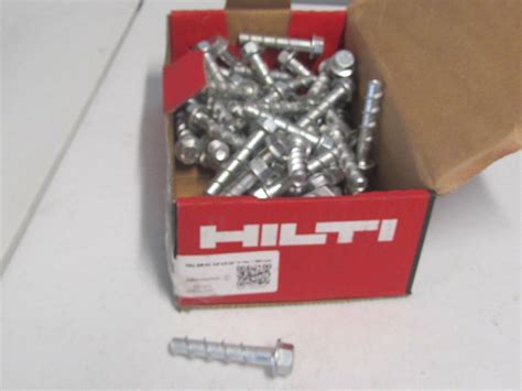 Hilti Concrete Anchors Kh Ez X Pcs Kwik Hus Ez Ebay