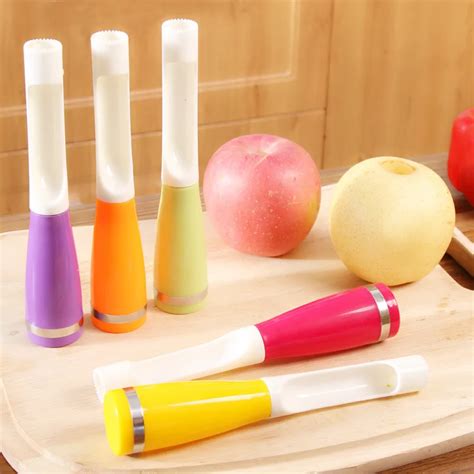 Buy Plastic Apple Pear Chili Corer Core Seed Remover