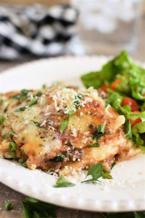 Make Ahead Ravioli Casserole Pitchfork Foodie Farms