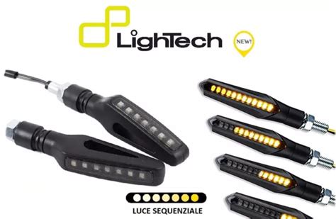 LIGHTECH PAIRE INDICATEURS Clignotants Progressive LED Homologué