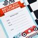 Printable Race Car Party Invitations, Vintage Car Birthday Invites ...