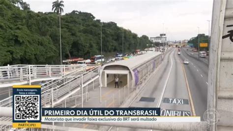 BRT Transbrasil tem primeiro dia útil de funcionamento todas as