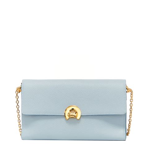 Coccinelle Binxie Mist Blue Crossbody Bag Bagalier