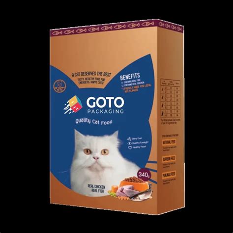 Cat Food Boxes Goto Packaging