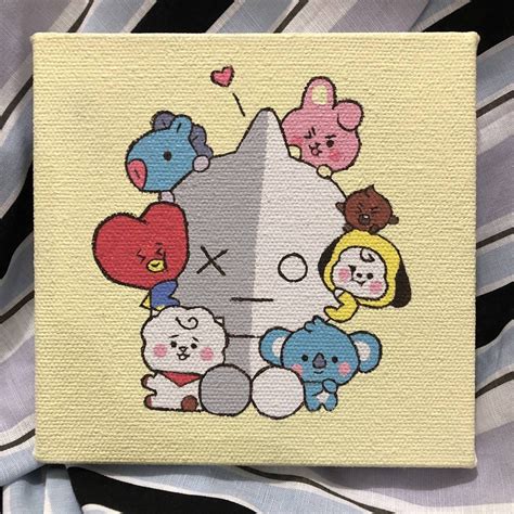 Pin By Cande Canteros On Dibujos Mini Canvas Art Cute Doodles