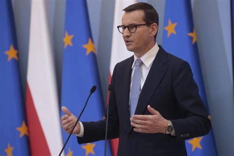 Premier Morawiecki Chcemy wkrótce złożyć wniosek o wypłatę środków z