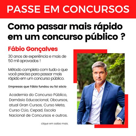 COMO PASSAR MAIS RÁPIDO EM CONCURSOS