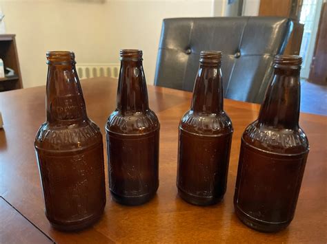 4 Vintage Sioux City Sarsaparilla Bottles Etsy