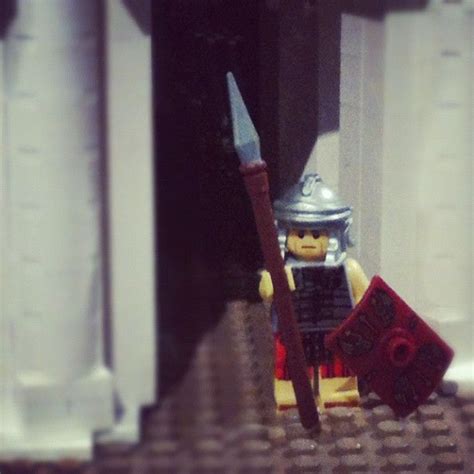 gladiator outside the #lego colosseum | Lego, Home appliances, Design