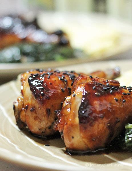 Balsamic Glazed Chicken Drumsticks Fenneltwist