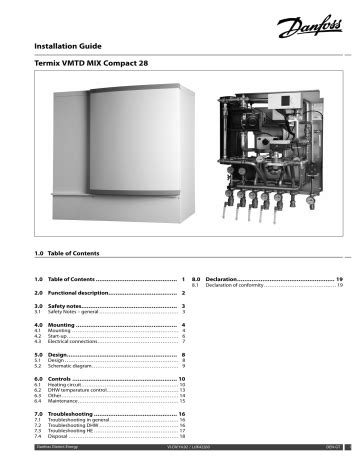 Danfoss Termix VMTD Compact 28 Operating Guide Manualzz