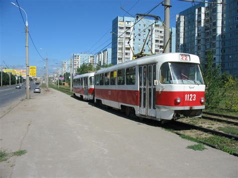 Samara Tatra T Su Door Nr Foto Elektrischer Nahverkehr