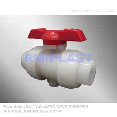 Cheap Price Pvdf Ball Valve With Socket Fusion End Connect Pn Pn