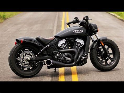 Indian Scout Bobber Freedom Performance 2 Into 1 Combat Exhaust 1st