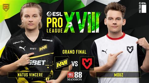 Navi Vs Mouz Esl Pro League Season Grand Finals Cast By