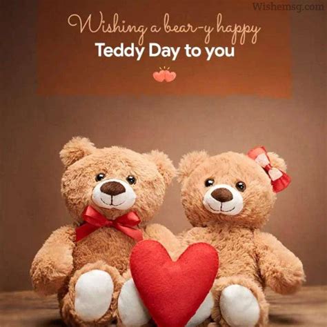 Happy Teddy Day Wishes Quotes Images Wishemsg