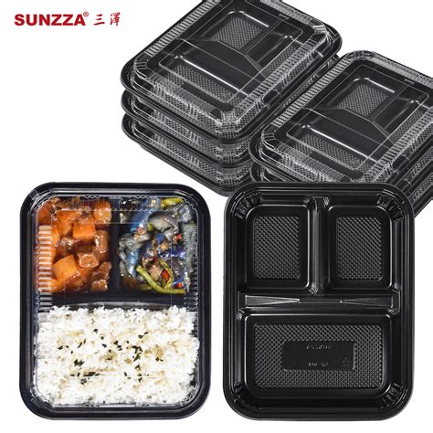 Sunzza Custom Compartment Disposable Bento Box